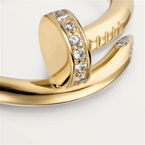 clou bague cartier|bague juste une clou.